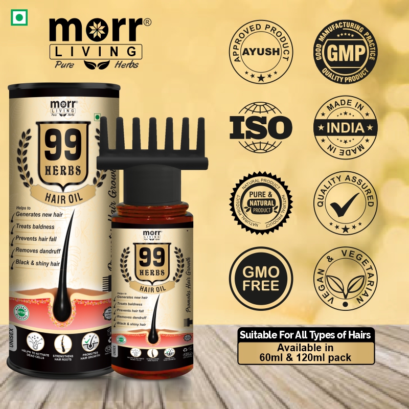 Certified 99 Herbs Oil