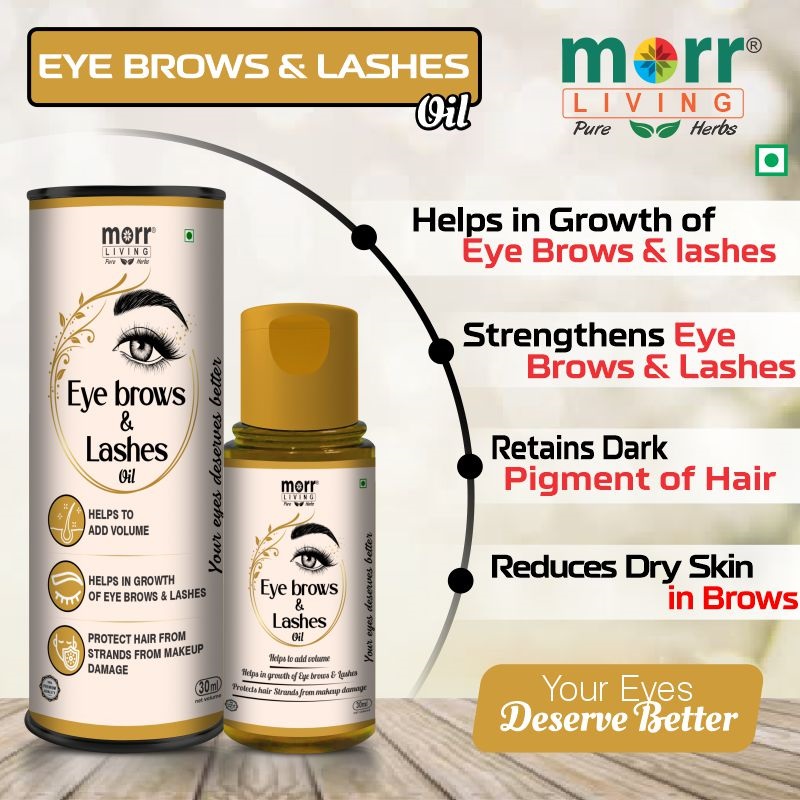 Eyebrow and Lashes oil Benefits